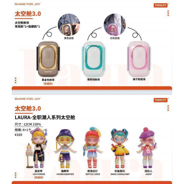 ToyCity Space Capsule-Laura Fashion trendsetter Series